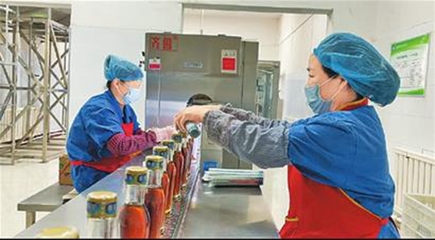 中小微企业开足马力生产忙